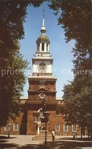 Philadelphia Pennsylvania Independence Hall Kat. Philadelphia