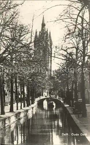 Delft Oude Delft Kerk Kat. Delft