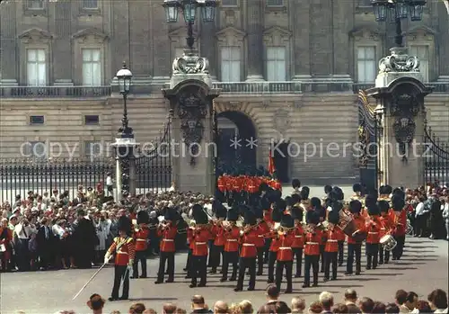 London Guards Band Leaving Buckingham Palace Kat. City of London