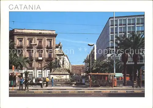 Catania Piazza Stesicora e Corso Sicilia Kat. Catania