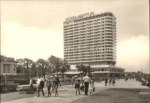Warnemuende Ostseebad Hotel Neptun Promenade Kat. Rostock