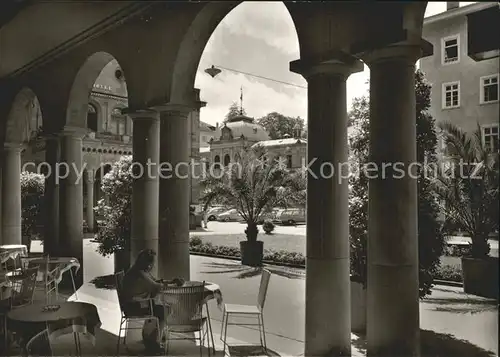 Wildbad Schwarzwald Cafe am Kurplatz Kat. Bad Wildbad