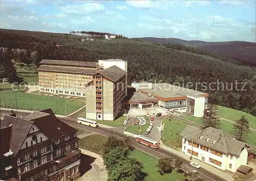 Oberhof Thueringen FDGB Erholungsheim Fritz Weineck Fliegeraufnahme Kat. Oberhof Thueringen