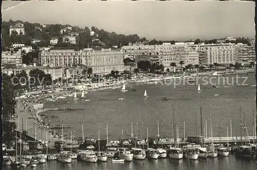 Cannes Alpes Maritimes Les Hotels sur la Croisette La Plage Kat. Cannes