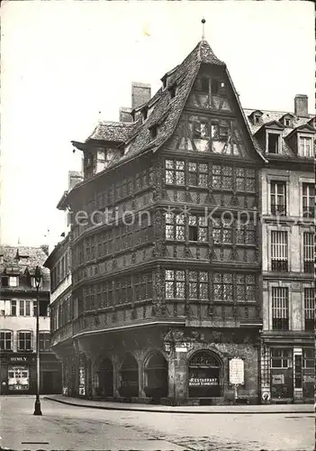 Strasbourg Alsace Maison Kammerzell  Kat. Strasbourg