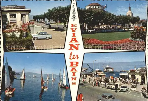 Evian les Bains Haute Savoie Les bords du Lac Leman et le Casino Kat. Evian les Bains