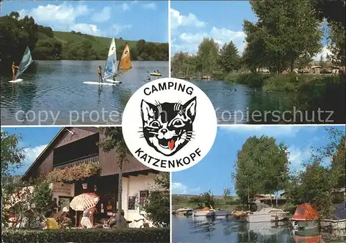 Sommerach Camping Katzenkopf Mainpartien Kat. Sommerach