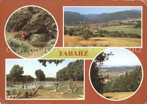 Tabarz Torstein Lauchagrund Inselsberg Freibad OT Cabarz Kat. Tabarz Thueringer Wald