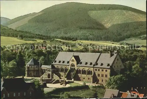 Goslar Kaiserpfalz mit St Ulrichskapelle Kat. Goslar