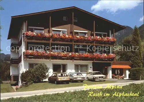 Reith Alpbachtal Fruehstueckspension Alpina Kat. Reith im Alpbachtal