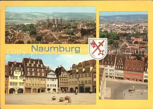 Naumburg Saale Teilansichten Wilhelm Pieck Platz Kat. Naumburg