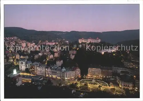 Karlovy Vary nocni mesto / Karlovy Vary /