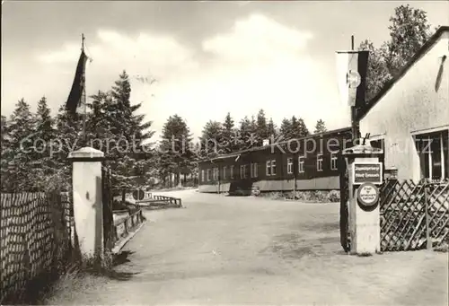 Hormersdorf Erzgebirge Jugendherberge Adolf Hennecke Kat. Hormersdorf Erzgebirge