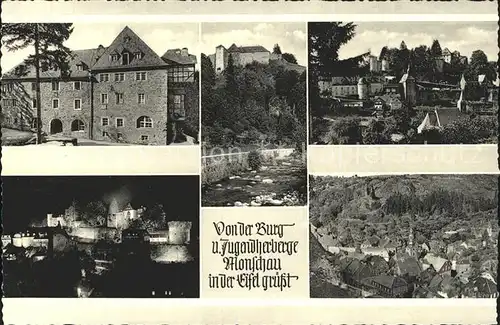 Monschau Jugendherberge Burg Altstadt Kat. Monschau