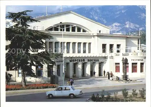 Yalta Schiffbahnhof Kat. Yalta
