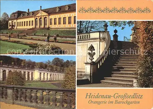 Grosssedlitz Orangerie im Barockgarten Kat. Heidenau