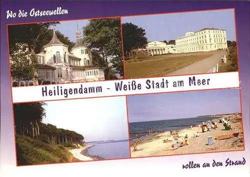 Heiligendamm Ostseebad Die Weisse Stadt am Meer Kurhaus Sanatorium Strand Geschichte Kat. Bad Doberan