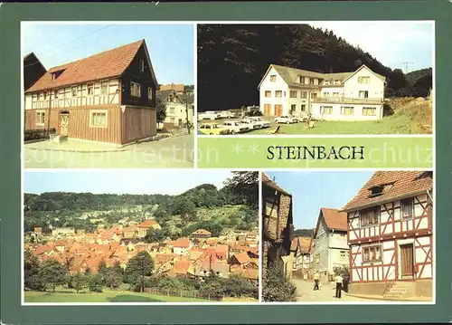 Steinbach Bad Salzungen Historisches Fachwerkhaus Erholungsheim Lohberg Hintergasse Kat. Steinbach Bad Salzungen