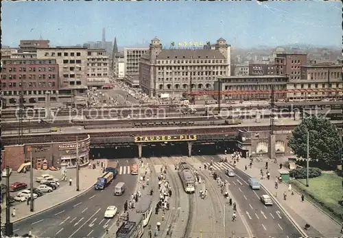 Essen Ruhr Freiheit mit Bahnhofsvorplatz Kat. Essen