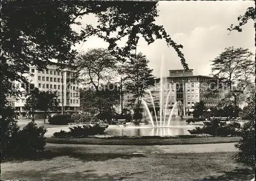 Koeln Rhein Friedrich Ebert Platz Springbrunnen Kat. Koeln