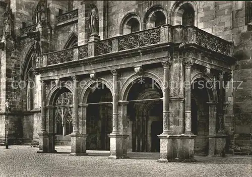 Freiburg Breisgau Muenster Renaissancevorhalle Kat. Freiburg im Breisgau