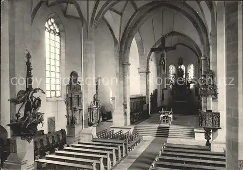 Merseburg Saale Dom St Laurentius und St Johannes fruehgotischer Chor Kat. Merseburg