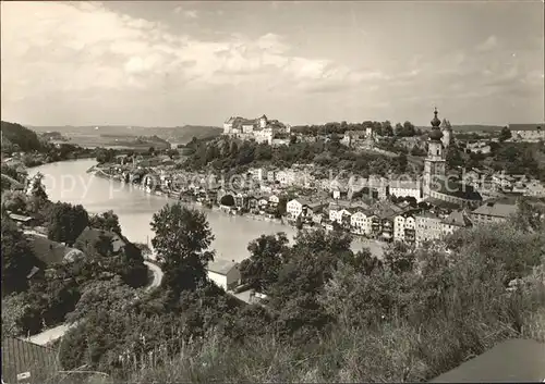 Burghausen Salzach Mittelalterliche Stadt groesste Burganlage Deutschlands Kat. Burghausen