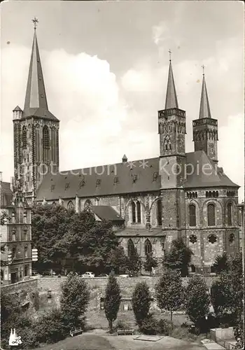 Koeln Rhein Basilika St Severin Westturm Suedseite Kat. Koeln