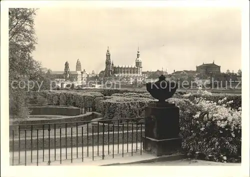 Dresden vor der Zerstoerung Kat. Dresden Elbe