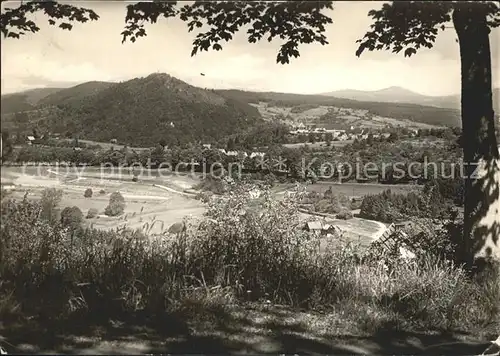Suhl Thueringer Wald Panorama Kat. Suhl