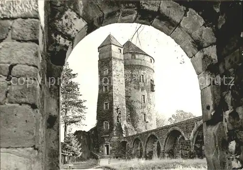 Stolpen Burg Johannisturm Kat. Stolpen