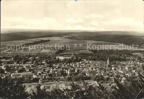 Sondershausen Thueringen Panorama Blick vom Rondell Kat. Sondershausen