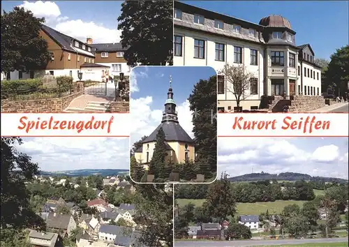 Seiffen Erzgebirge Spielzeugdorf Teilansichten Kat. Kurort Seiffen Erzgebirge