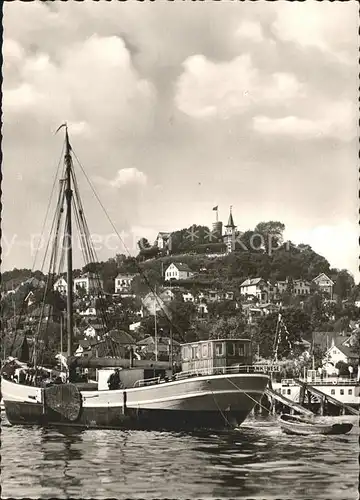 Blankenese Suellberg Segelschiffe Kat. Hamburg