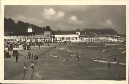 Heringsdorf Ostseebad Usedom Strand  Kat. Heringsdorf