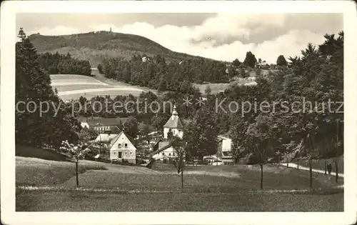 Lueckendorf Hochwald Zittauer Gebirge  Kat. Kurort Oybin