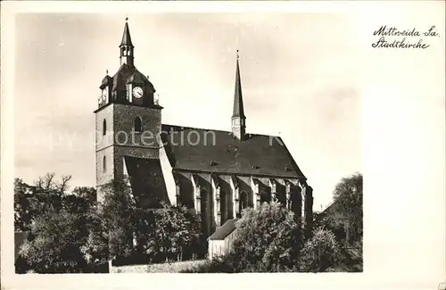 Mittweida Stadtkirche  Kat. Mittweida