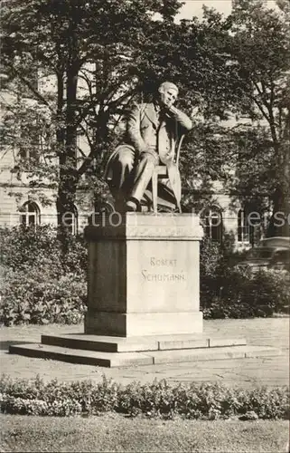 Zwickau Sachsen Robert Schumann Denkmal  Kat. Zwickau