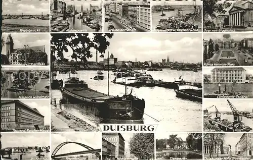 Duisburg Ruhr Friedrich Wilhelmstrasse Koenig Heinrich Platz Oper Stadthaus  Kat. Duisburg