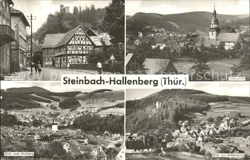 Steinbach Hallenberg Hauptstrasse Hallenburg  Kat. Steinbach Hallenberg