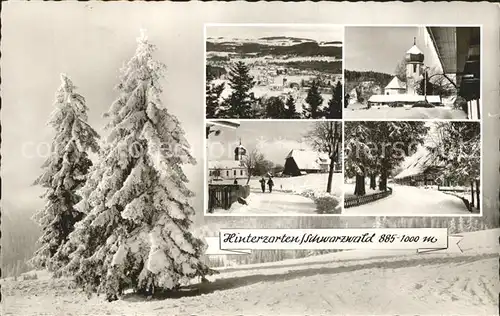 Hinterzarten Kirche  Kat. Hinterzarten