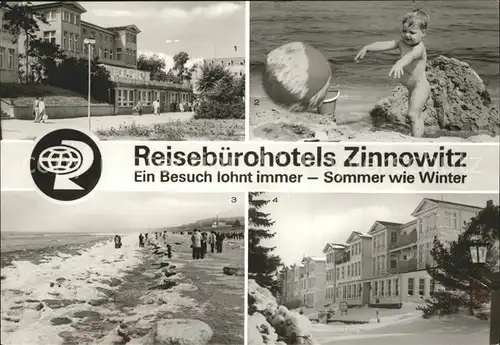 Zinnowitz Ostseebad Hotel Otto Schmirgal Strand Hotel Philipp Mueller 