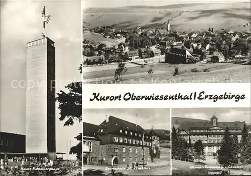 Oberwiesenthal Erzgebirge Wismut Ferienheim Aktivist Neues Fichteberghaus Sportschule  Kat. Oberwiesenthal