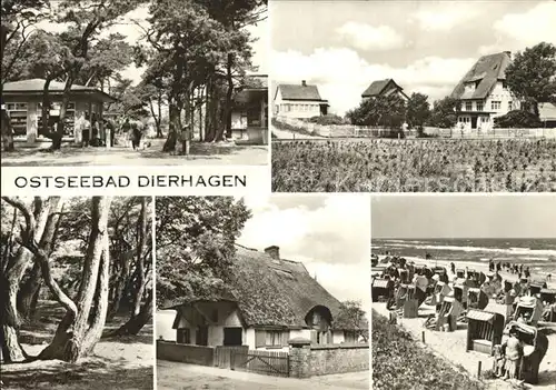 Dierhagen Ostseebad Strand Gebaeude Kiosk  Kat. Dierhagen Ostseebad