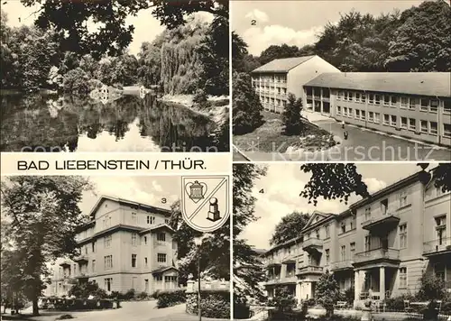Bad Liebenstein Elisabeth Park Therapiegebaeude Kurheim Olga  Kat. Bad Liebenstein