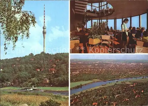 Wachwitz Fernsehturm  Kat. Dresden