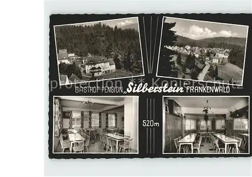 Silberstein Gasthaus Pension Silberstein Frankenwald Kat. Geroldsgruen