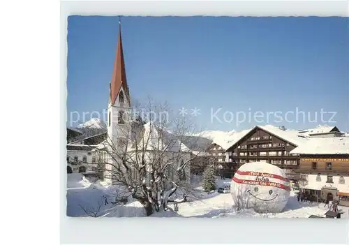 Seefeld Starnberg Kirchenpartie mit Maskottchen Ski Weltmeisterschaft 1985 Kat. Seefeld