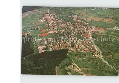 Leinfelden Echterdingen Fliegeraufnahme Stetten Kat. Leinfelden Echterdingen