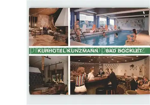 Bad Bocklet Kurhotel Kunzmann Kat. Bad Bocklet